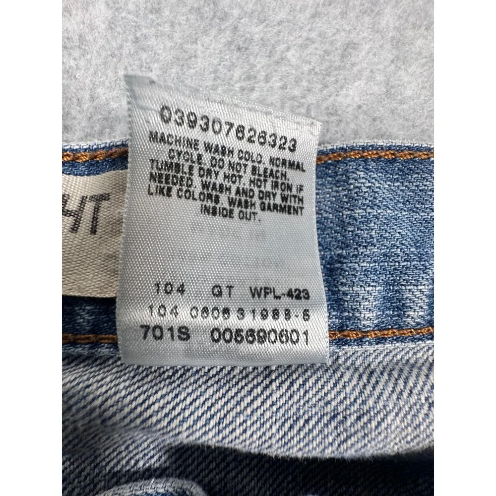 Levis 569 Loose Straight Jeans Mens Denim Relaxed Fit Lot of 3 W38 Hemmed 26